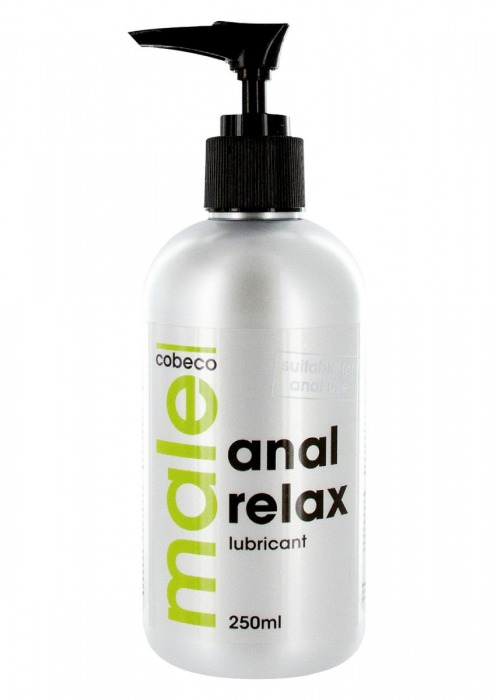 Анальный лубрикант MALE Cobeco Anal Relax Lubricant - 250 мл. - Cobeco - купить с доставкой в Челябинске