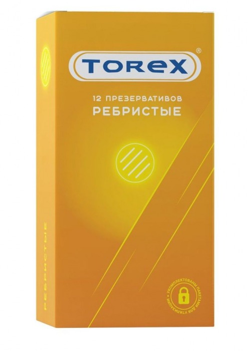 Текстурированные презервативы Torex  Ребристые  - 12 шт. - Torex - купить с доставкой в Челябинске
