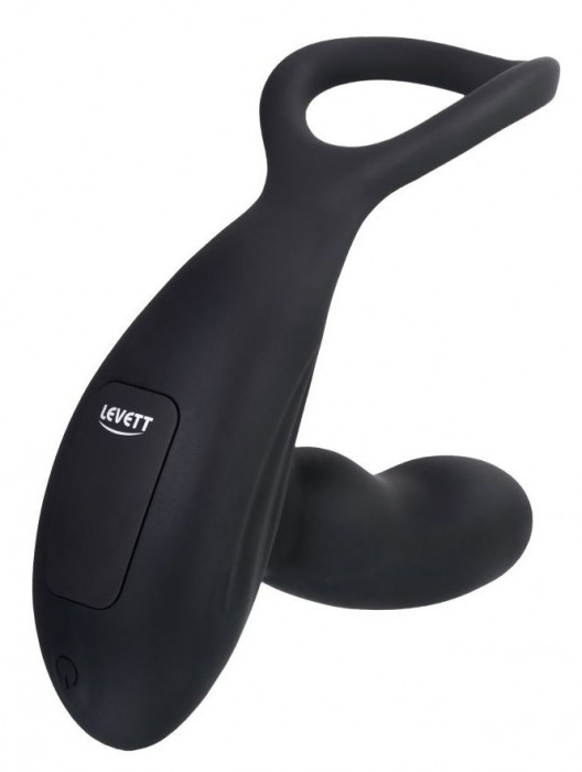 Черный стимулятор простаты Maud с вибрацией - Levett - в Челябинске купить с доставкой