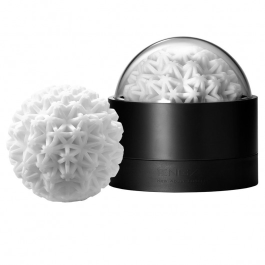 Белый мастурбатор Tenga Geo Coral - Tenga - в Челябинске купить с доставкой