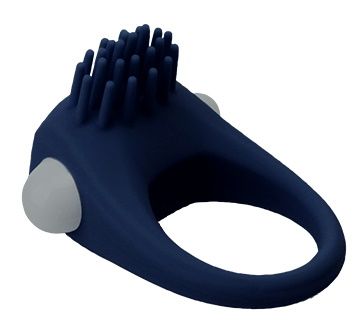 Синее эрекционное виброкольцо STIMU RING - Dream Toys - в Челябинске купить с доставкой