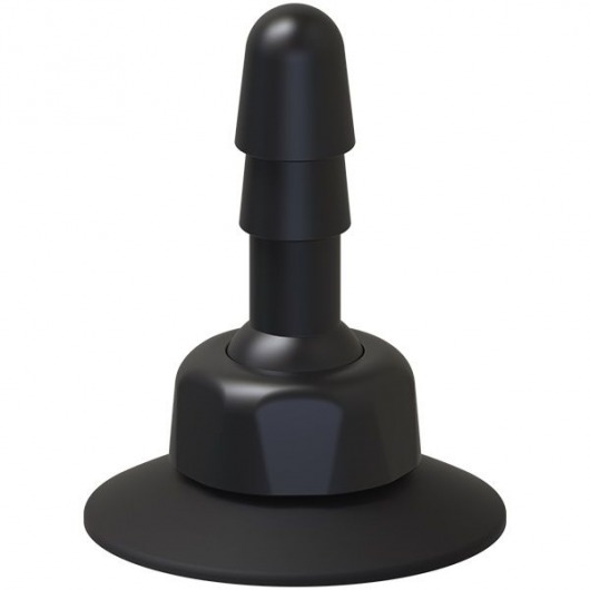 Плаг с присоской для фиксации насадок Deluxe 360° Swivel Suction Cup Plug - Doc Johnson - купить с доставкой в Челябинске