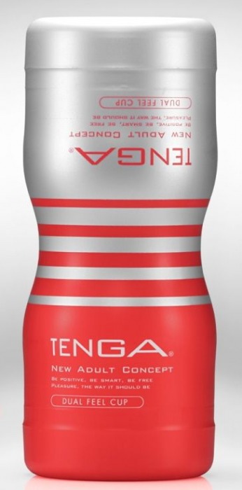 Мастурбатор TENGA Dual Sensation Cup - Tenga - в Челябинске купить с доставкой
