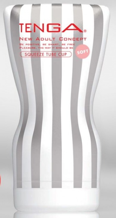 Мастурбатор TENGA Squeeze Tube Cup Soft - Tenga - в Челябинске купить с доставкой