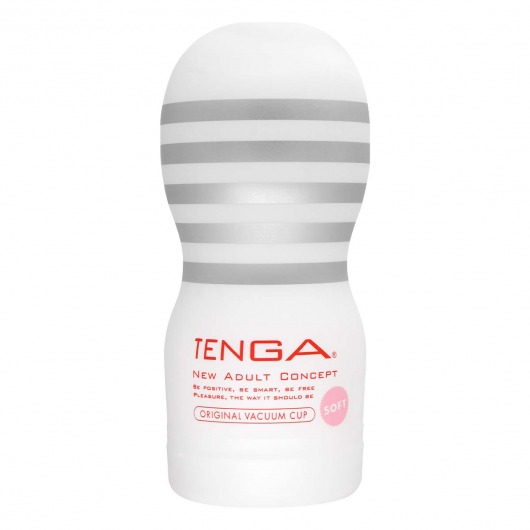 Мастурбатор TENGA Original Vacuum Cup Soft - Tenga - в Челябинске купить с доставкой