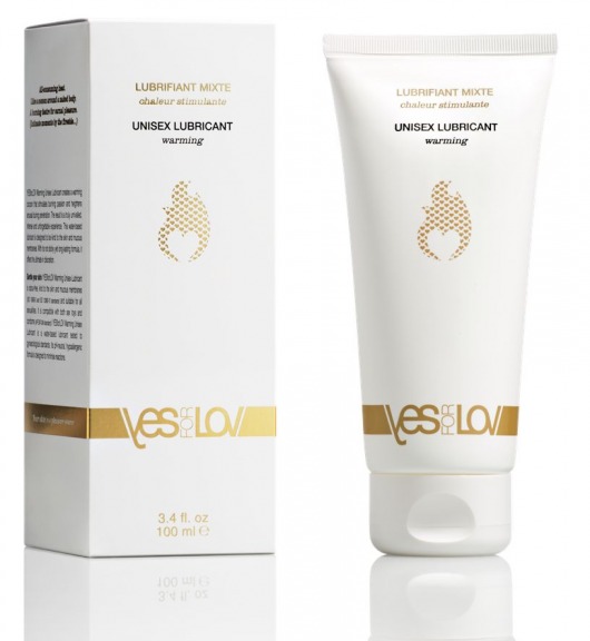 Лубрикант на водной основе с согревающим эффектом Warming Unisex Lubricant - 100 мл. - YESforLOV - купить с доставкой в Челябинске