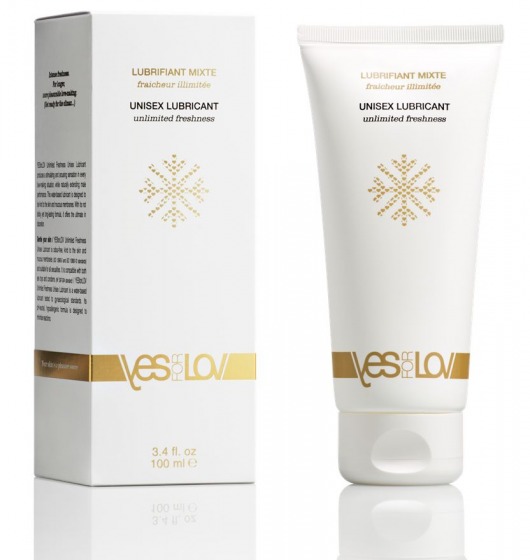 Лубрикант на водной основе с охлаждающим эффектом Unlimited Freshness Unisex Lubricant - 100 мл. - YESforLOV - купить с доставкой в Челябинске