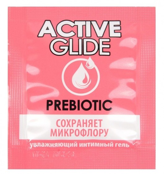 Лубрикант на водной основе Active Glide с пребиотиком - 3 гр. - Биоритм - купить с доставкой в Челябинске