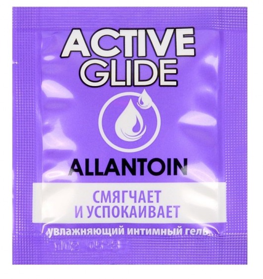 Лубрикант на водной основе Active Glide с аллантоином - 3 гр. - Биоритм - купить с доставкой в Челябинске