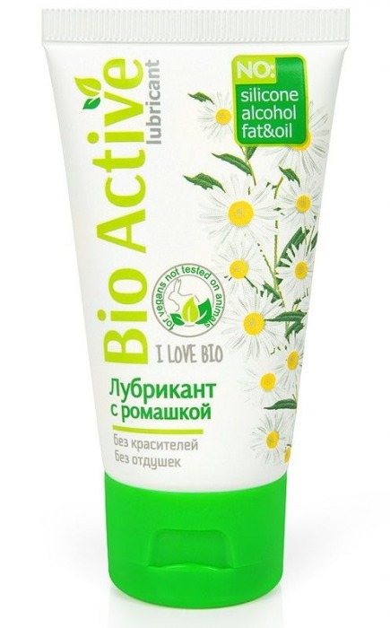 Гель-лубрикант на водной основе Bio Active - 50 гр. - Биоритм - купить с доставкой в Челябинске
