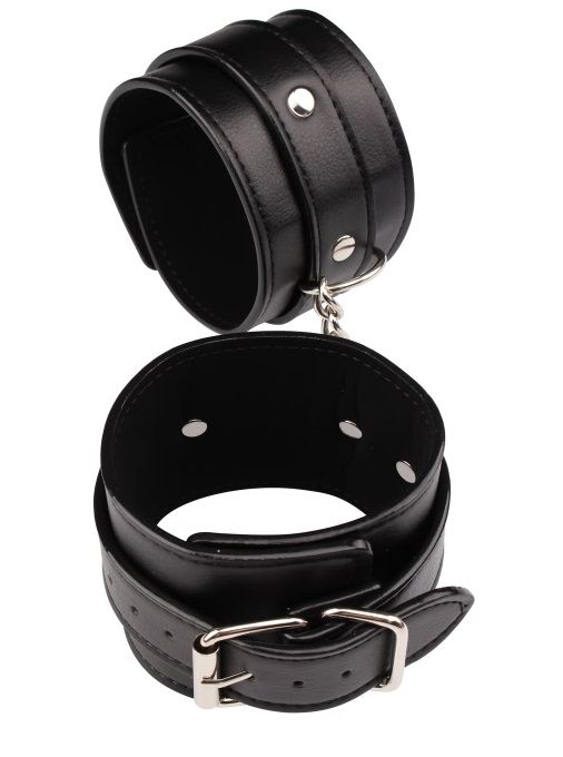 Черные оковы Classic Ankle Cuffs - Chisa - купить с доставкой в Челябинске