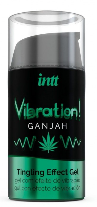 Жидкий интимный гель с эффектом вибрации Vibration! Ganjah - 15 мл. - INTT - купить с доставкой в Челябинске