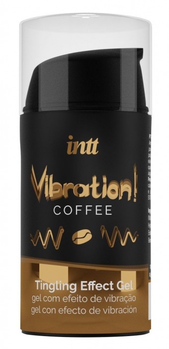 Жидкий интимный гель с эффектом вибрации Vibration! Coffee - 15 мл. - INTT - купить с доставкой в Челябинске