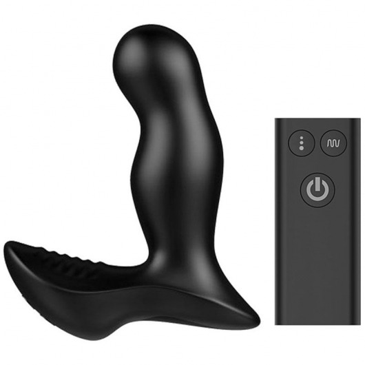 Черный вибромассажер простаты NEXUS Beat - 12 см. - Nexus Range - в Челябинске купить с доставкой