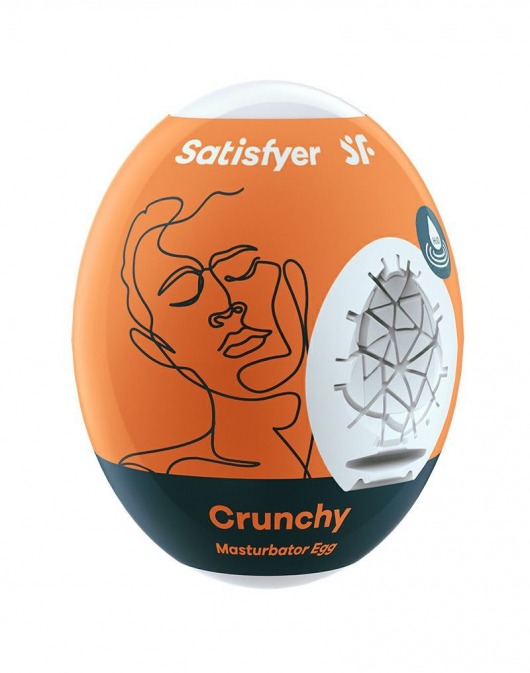 Мастурбатор-яйцо Satisfyer Crunchy Mini Masturbator - Satisfyer - в Челябинске купить с доставкой