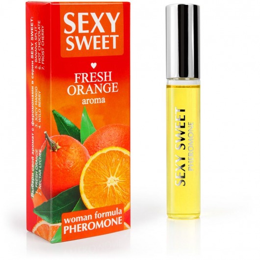 Парфюм для тела с феромонами Sexy Sweet с ароматом апельсина - 10 мл. -  - Магазин феромонов в Челябинске