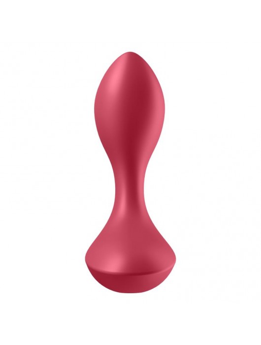 Красный вибромассажёр простаты Satisfyer Backdoor Lover - 14 см. - Satisfyer - в Челябинске купить с доставкой