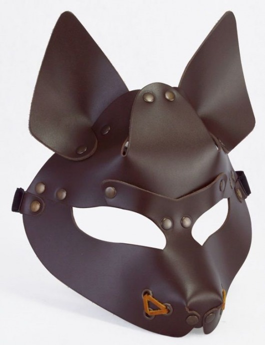 Коричневая маска Wolf - Sitabella - купить с доставкой в Челябинске
