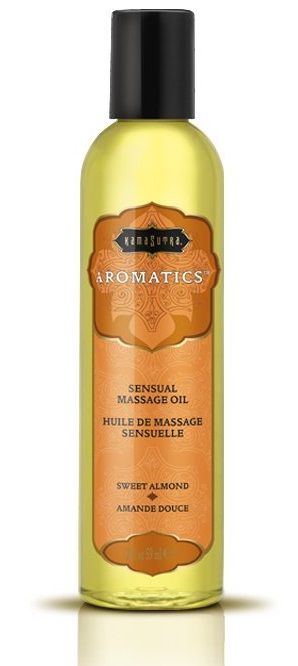 Массажное масло с миндальным ароматом Sweet Almond - 59 мл. - Kama Sutra - купить с доставкой в Челябинске