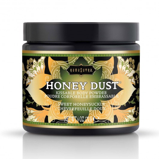 Пудра для тела Honey Dust Body Powder с ароматом жимолости - 170 гр. - Kama Sutra - купить с доставкой в Челябинске