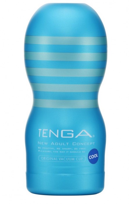 Мастурбатор с охлаждающей смазкой TENGA Original Vacuum Cup Cool - Tenga - в Челябинске купить с доставкой