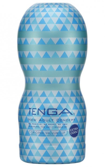 Мастурбатор с охлаждающей смазкой TENGA Original Vacuum Cup Extra Cool - Tenga - в Челябинске купить с доставкой