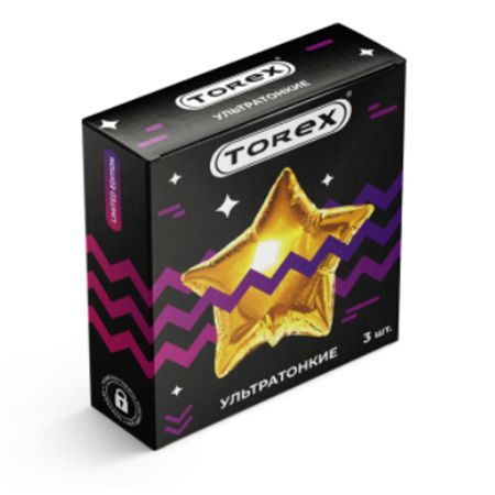 Презервативы Torex Party  Ультратонкие  - 3 шт. - Torex - купить с доставкой в Челябинске