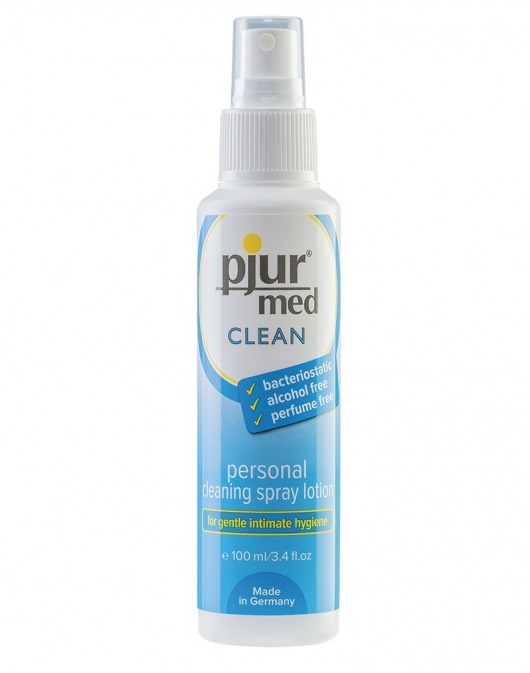 Гигиенический спрей pjur MED Clean Spray - 100 мл. - Pjur - купить с доставкой в Челябинске