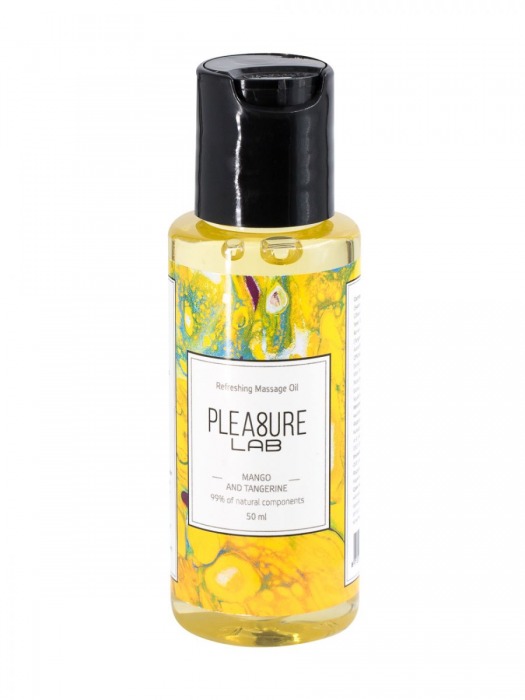 Массажное масло Pleasure Lab Refreshing с ароматом манго и мандарина - 50 мл. - Pleasure Lab - купить с доставкой в Челябинске