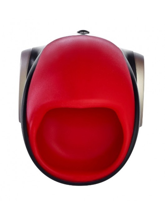 Чёрно-красный вибромастурбатор Cobra Libre 2 - Fun Factory - в Челябинске купить с доставкой