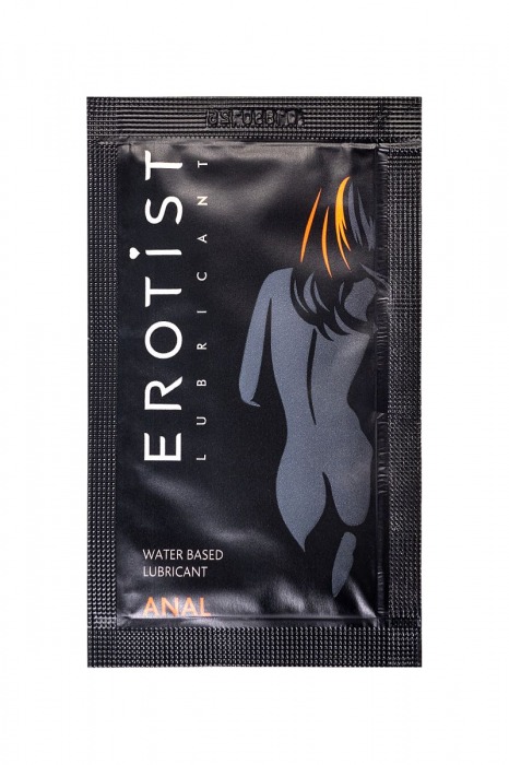 Пробник лубриканта на водной основе Erotist Anal - 4 мл. - Erotist Lubricants - купить с доставкой в Челябинске