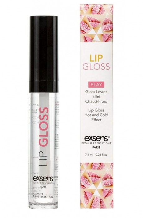 Блеск для губ Lip Gloss Strawberry с ароматом клубники - 7 мл. - Exsens - купить с доставкой в Челябинске
