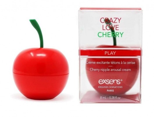 Крем для стимуляции сосков Crazy Love Cherry - 8 мл. - Exsens - купить с доставкой в Челябинске