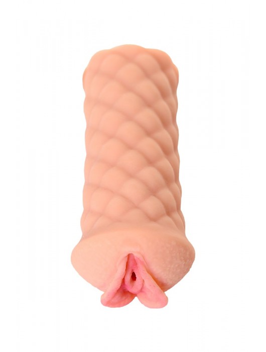 Телесный мастурбатор-вагина Elegance.002 с вибрацией - KOKOS - в Челябинске купить с доставкой