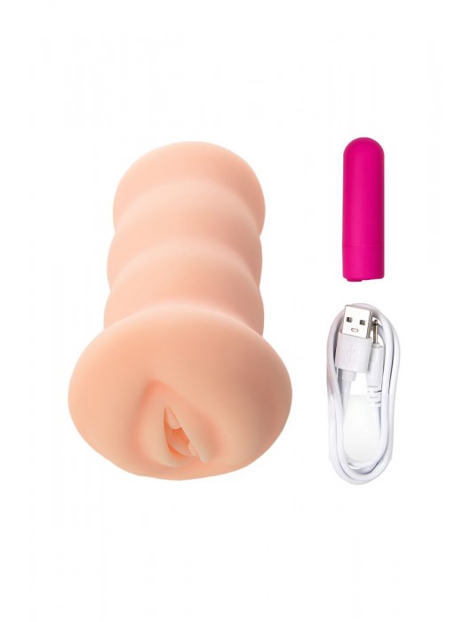 Мастурбатор-вагина Virgin с вибрацией - KOKOS - в Челябинске купить с доставкой