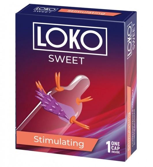 Стимулирующая насадка на пенис LOKO SWEET с возбуждающим эффектом - Sitabella - в Челябинске купить с доставкой
