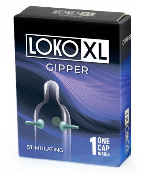 Стимулирующая насадка на пенис LOKO XL GIPPER - Sitabella - в Челябинске купить с доставкой