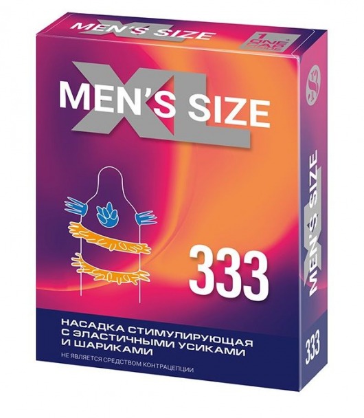 Стимулирующая насадка на пенис MEN SIZE 333 - Sitabella - в Челябинске купить с доставкой