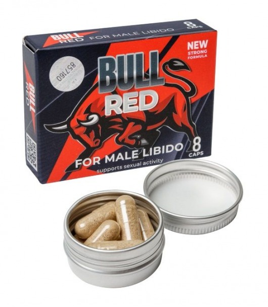 Пищевой концентрат для мужчин BULL RED - 8 капсул - Sitabella - купить с доставкой в Челябинске