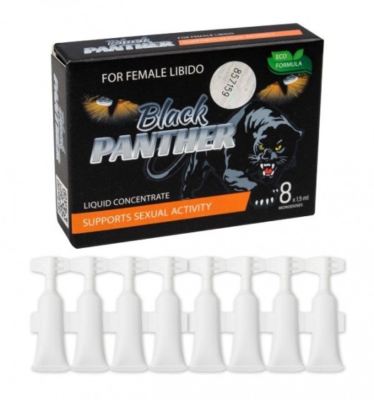 Пищевой концентрат для женщин BLACK PANTER - 8 монодоз (по 1,5 мл.) - Sitabella - купить с доставкой в Челябинске