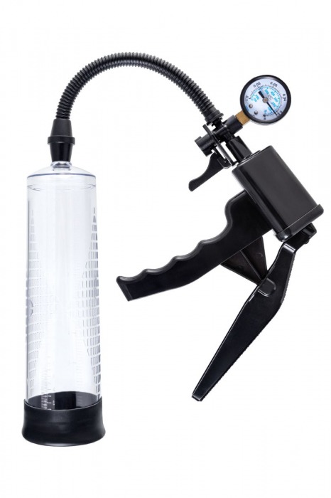 Прозрачная механическая помпа для пениса Viggo - Sexus - в Челябинске купить с доставкой