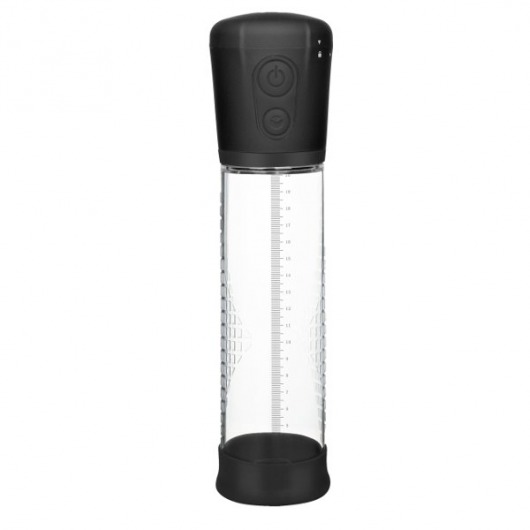 Прозрачная автоматическая вакуумная помпа для пениса Automatic Penis Pump - Dream Toys - в Челябинске купить с доставкой