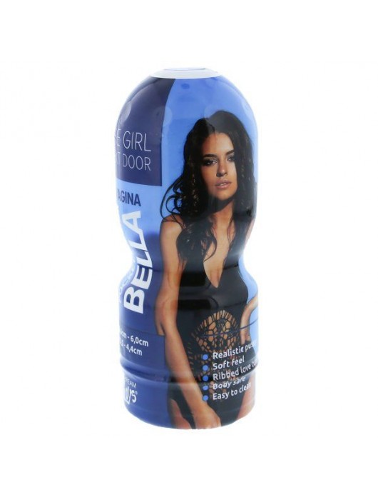 Телесный мастурбатор-вагина в тубе Bella - Dream Toys - в Челябинске купить с доставкой