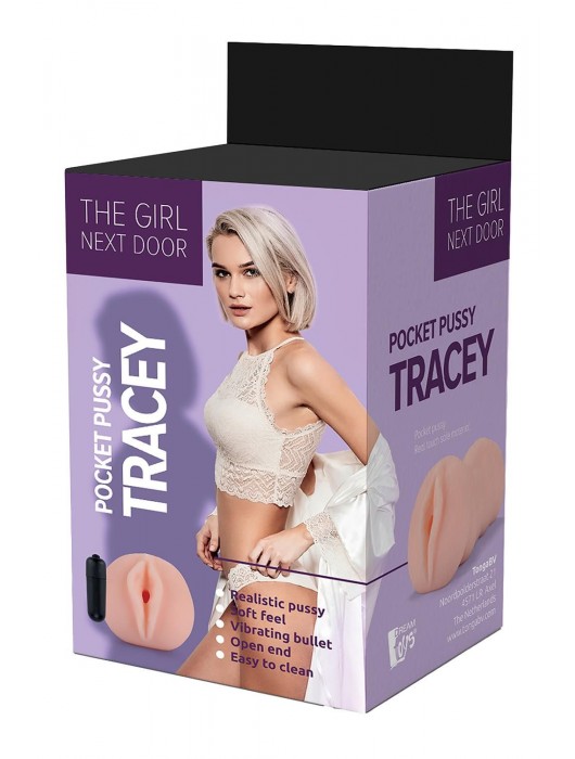 Телесный мастурбатор-вагина Tracey - Dream Toys - в Челябинске купить с доставкой