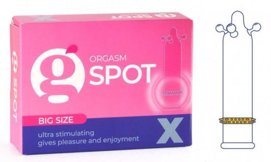 Стимулирующая насадка G-Spot X Big size - Sitabella - купить с доставкой в Челябинске