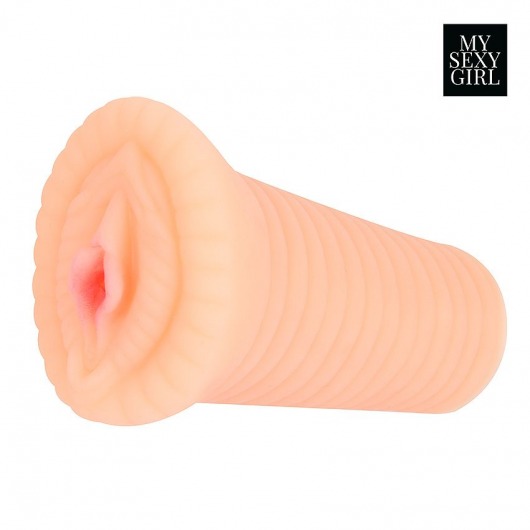 Реалистичный мастурбатор-вагина телесного цвета с вибрацией - Bior toys - в Челябинске купить с доставкой