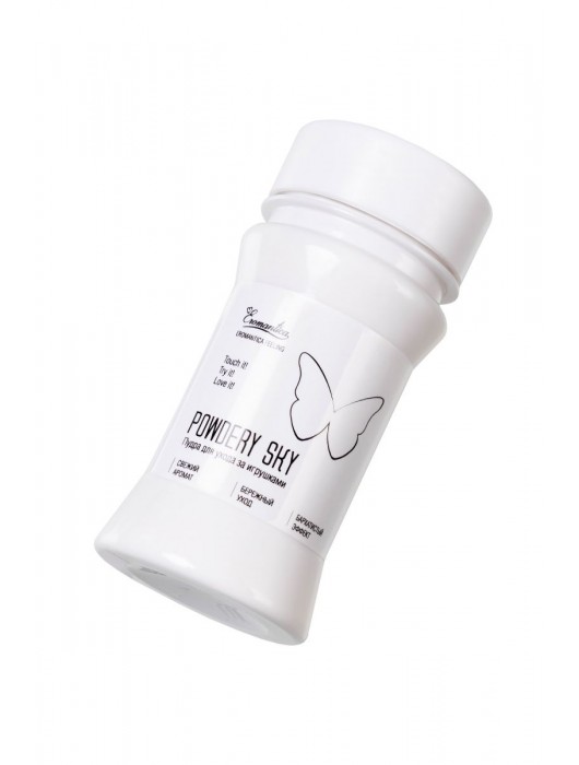 Пудра для ухода за игрушками Powdery Sky с ароматом мяты - 40 гр. - Eromantica - купить с доставкой в Челябинске