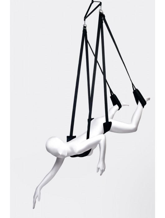 Черные секс-качели Anonymo №0503 - ToyFa - купить с доставкой в Челябинске