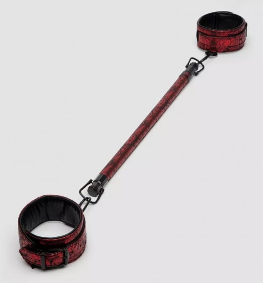 Распорка для ног Reversible Restraint Bar with Cuffs - Fifty Shades of Grey - купить с доставкой в Челябинске