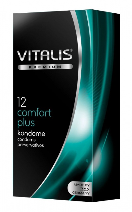 Контурные презервативы VITALIS PREMIUM comfort plus - 12 шт. - Vitalis - купить с доставкой в Челябинске